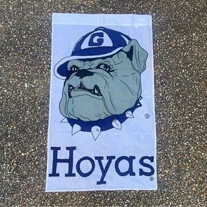 Georgetown Hoyas college house flag / banner 28” by 43” NEW